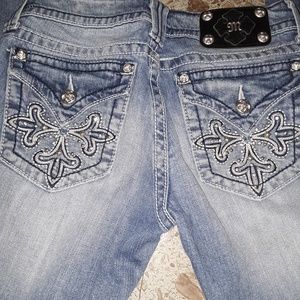 Miss Me (28)..beautiful light blue. Bootcut